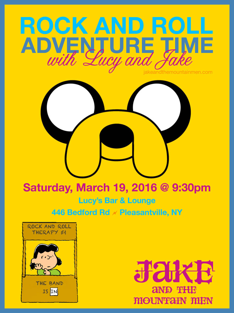 Lucy's Bar & Lounge "Rock And Roll Adventure Time" 03-19-16
